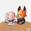 Vulpes et Aper